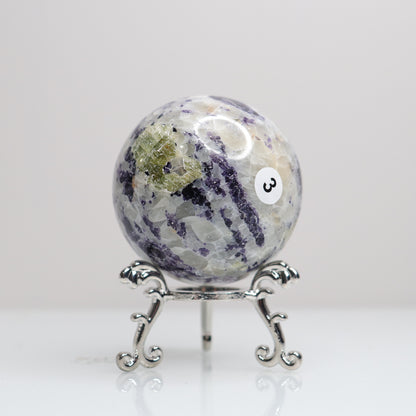 Fluorite & Calcite Sphere 3