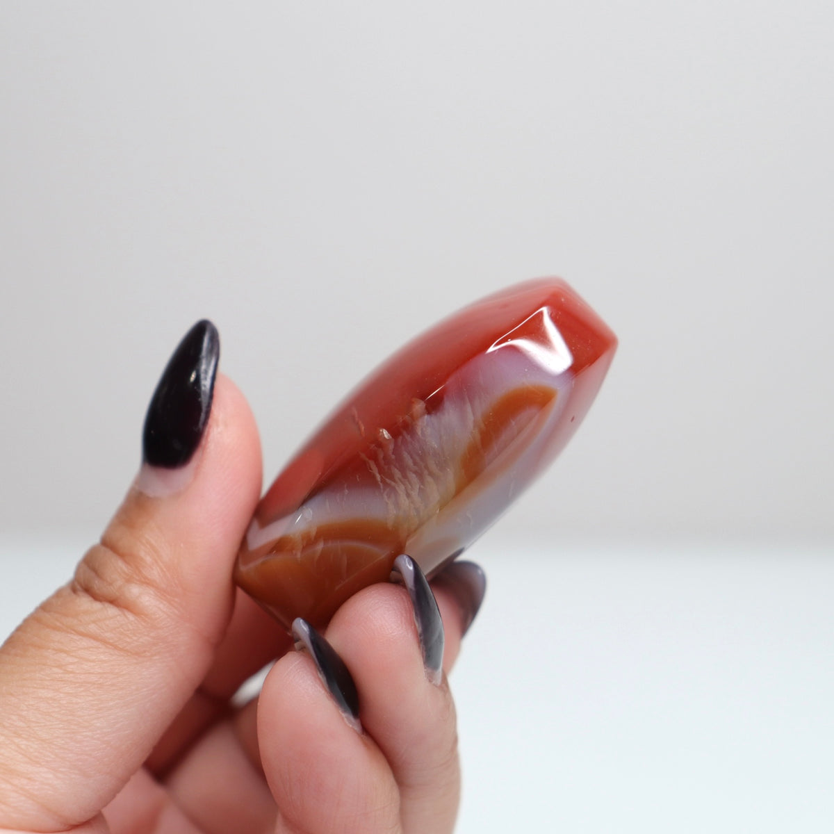 Carnelian Palm Stone | 126