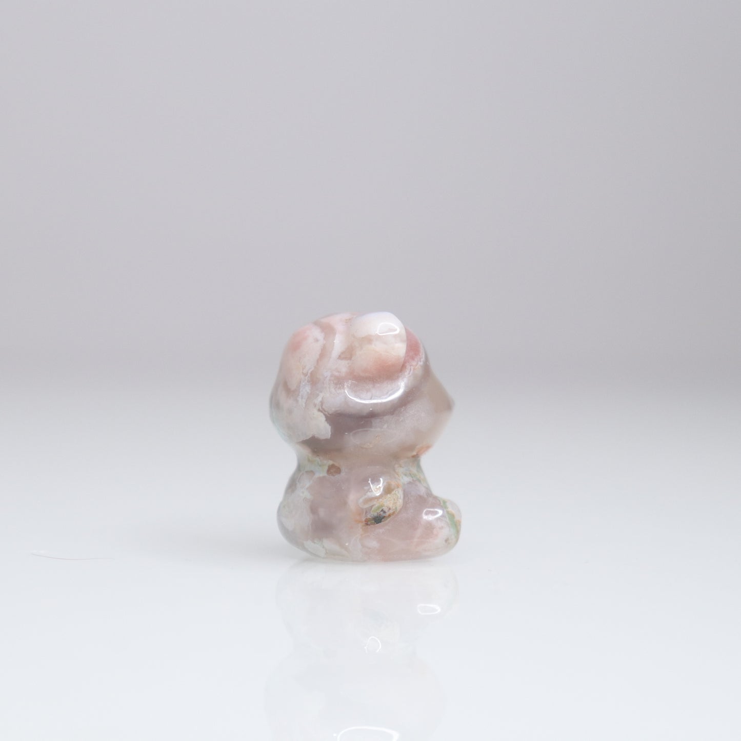 Flower Agate Mini Bear | 8