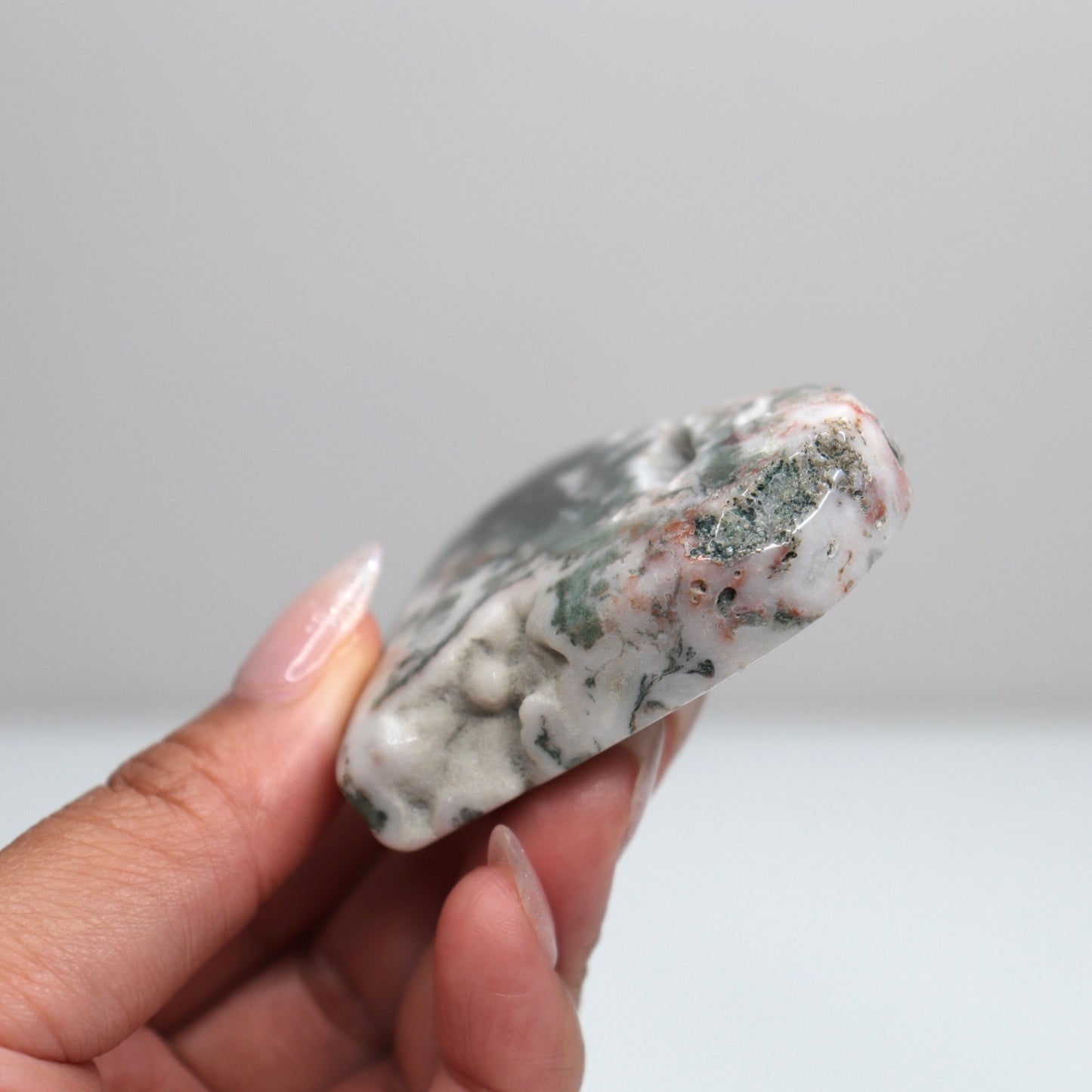 Moss Agate Heart | 63