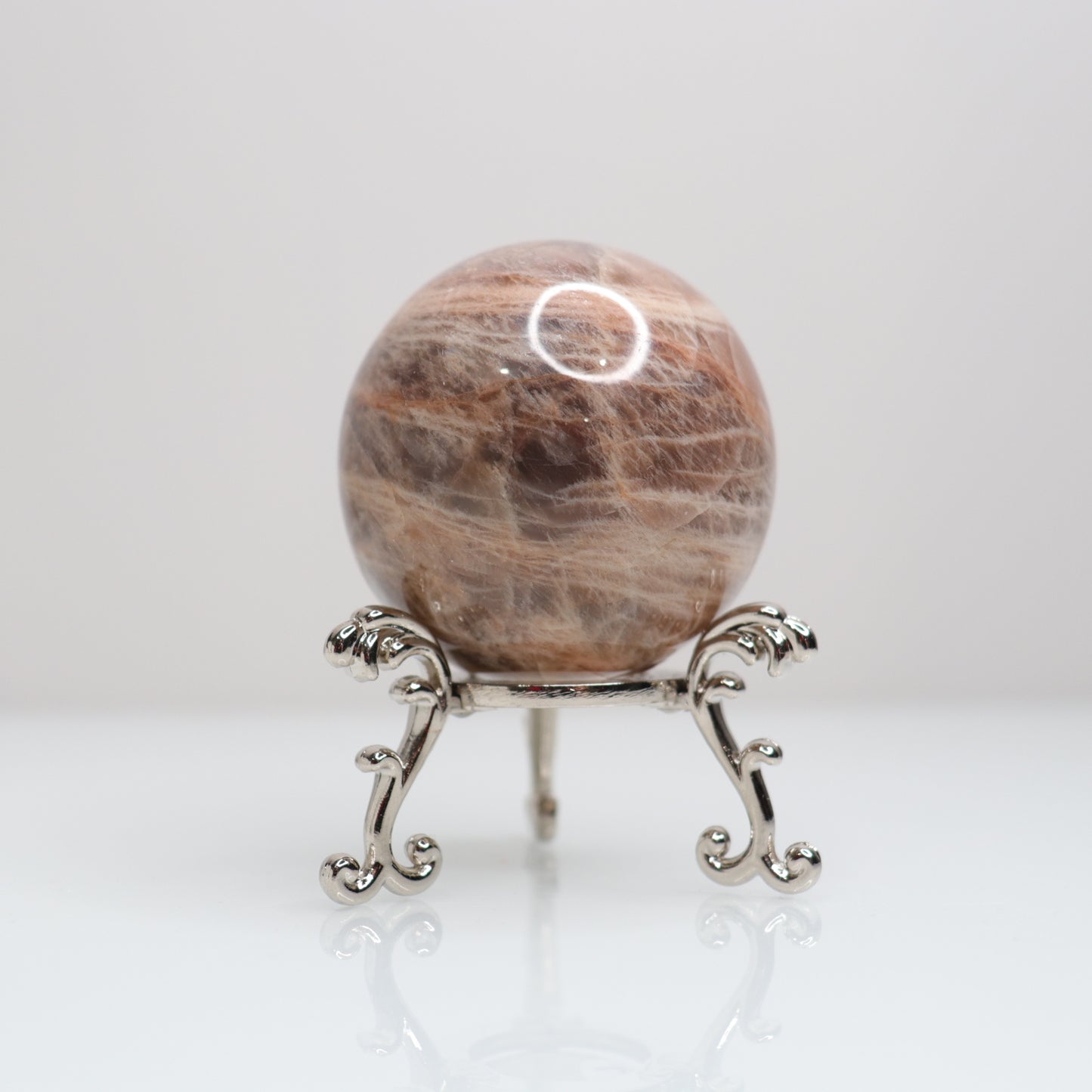 Peach Moonstone Sphere | 51