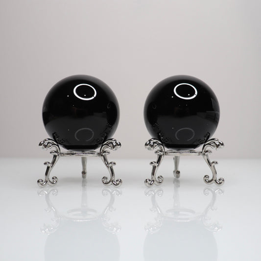 Black Obsidian Spheres