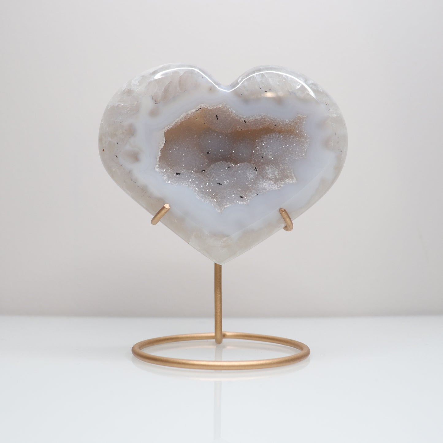 Druzy Agate Heart | A