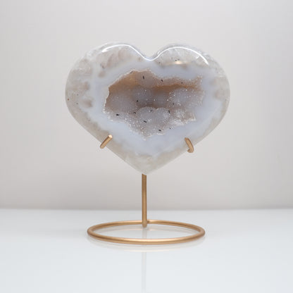 Druzy Agate Heart | A