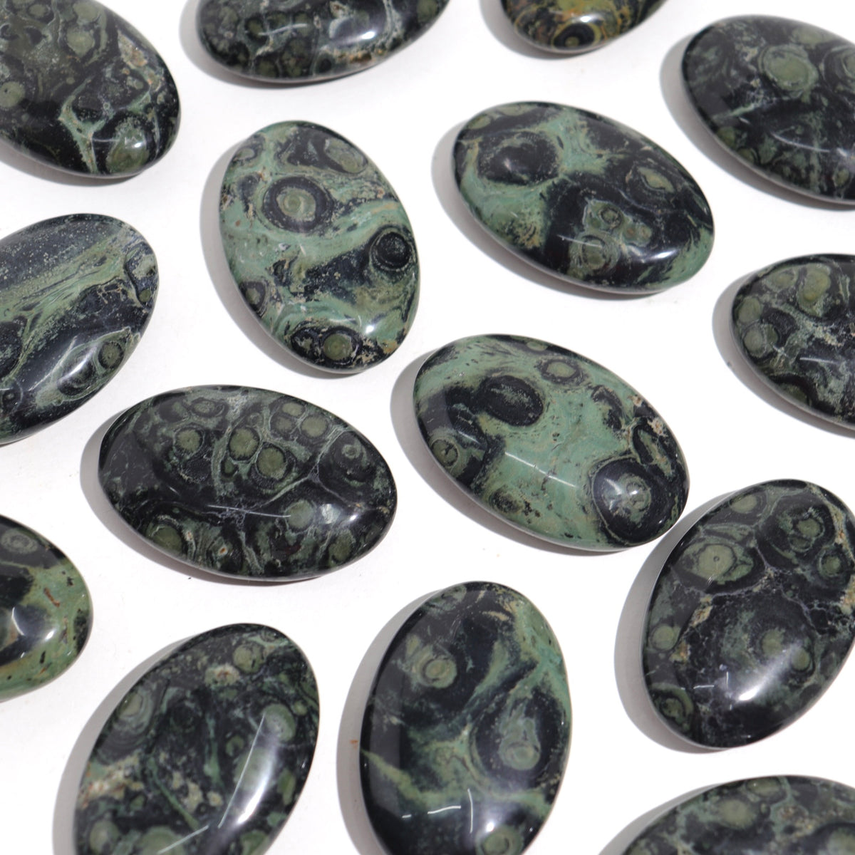 Kambaba Jasper Palm Stones