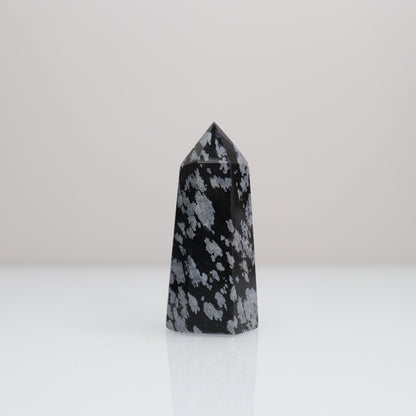 Snowflake Obsidian Tower | A