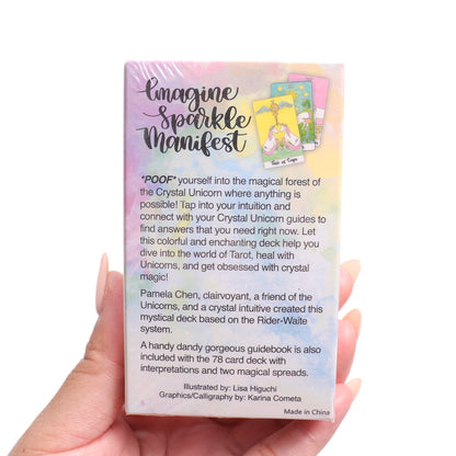 Crystal Unicorn Tarot Deck By: Pamela Chen