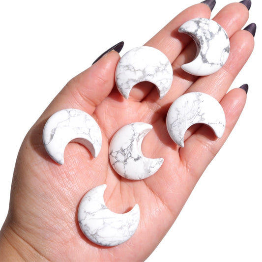 Howlite Mini Moons