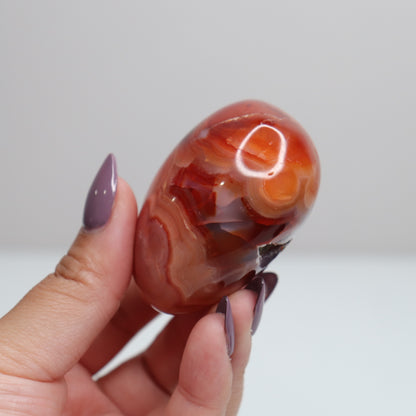 Carnelian Palm Stone 9