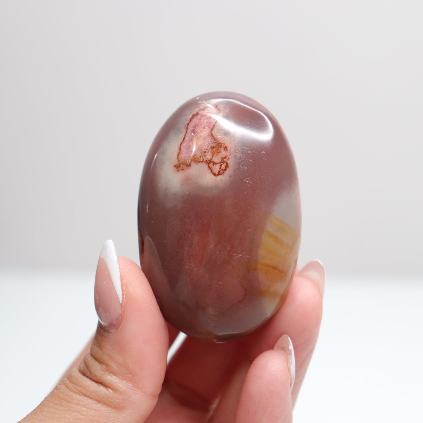 Polychrome Jasper Palm Stone | 5