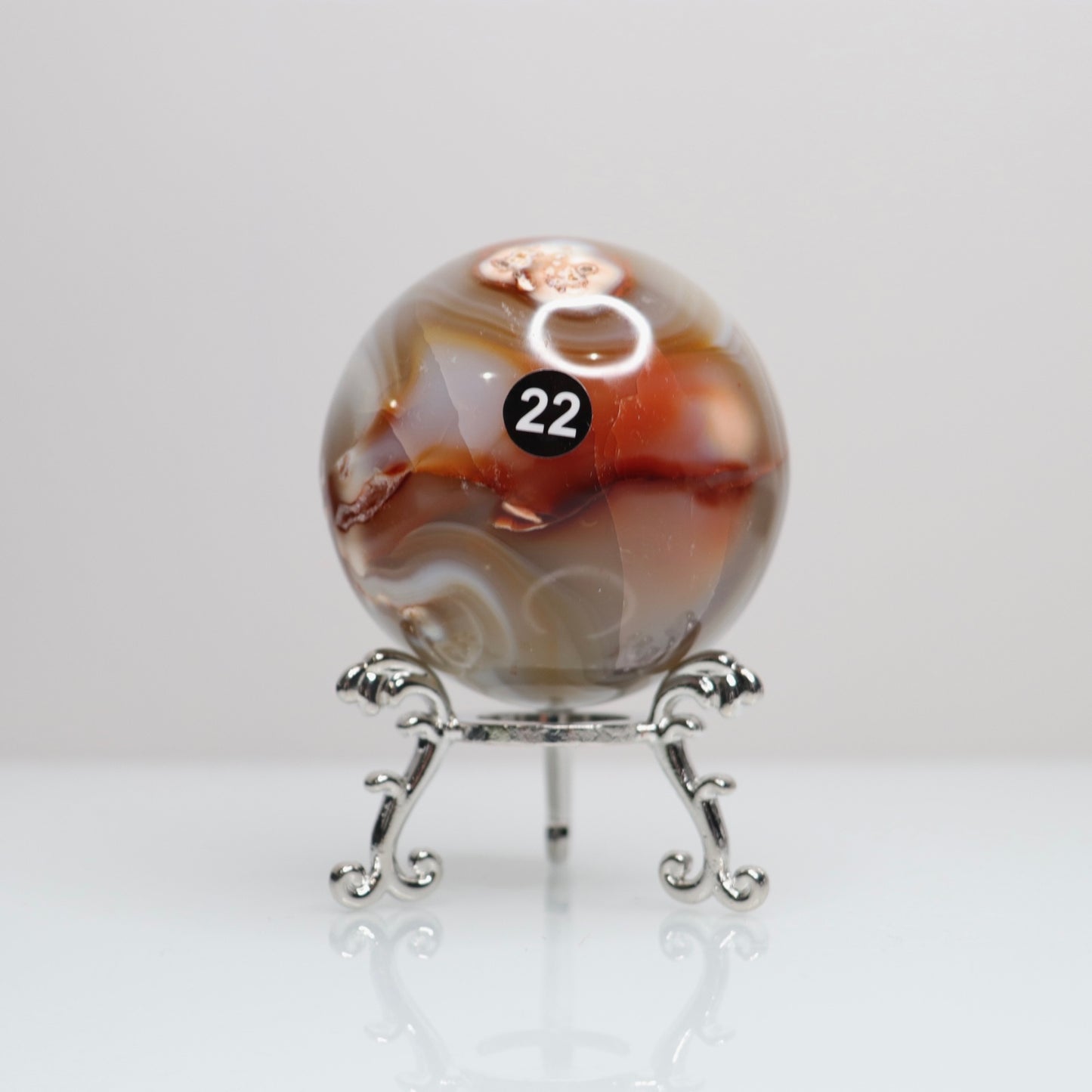 Banded Agate Sphere | 22