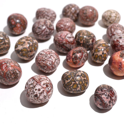 Leopardskin Jasper Tumbles
