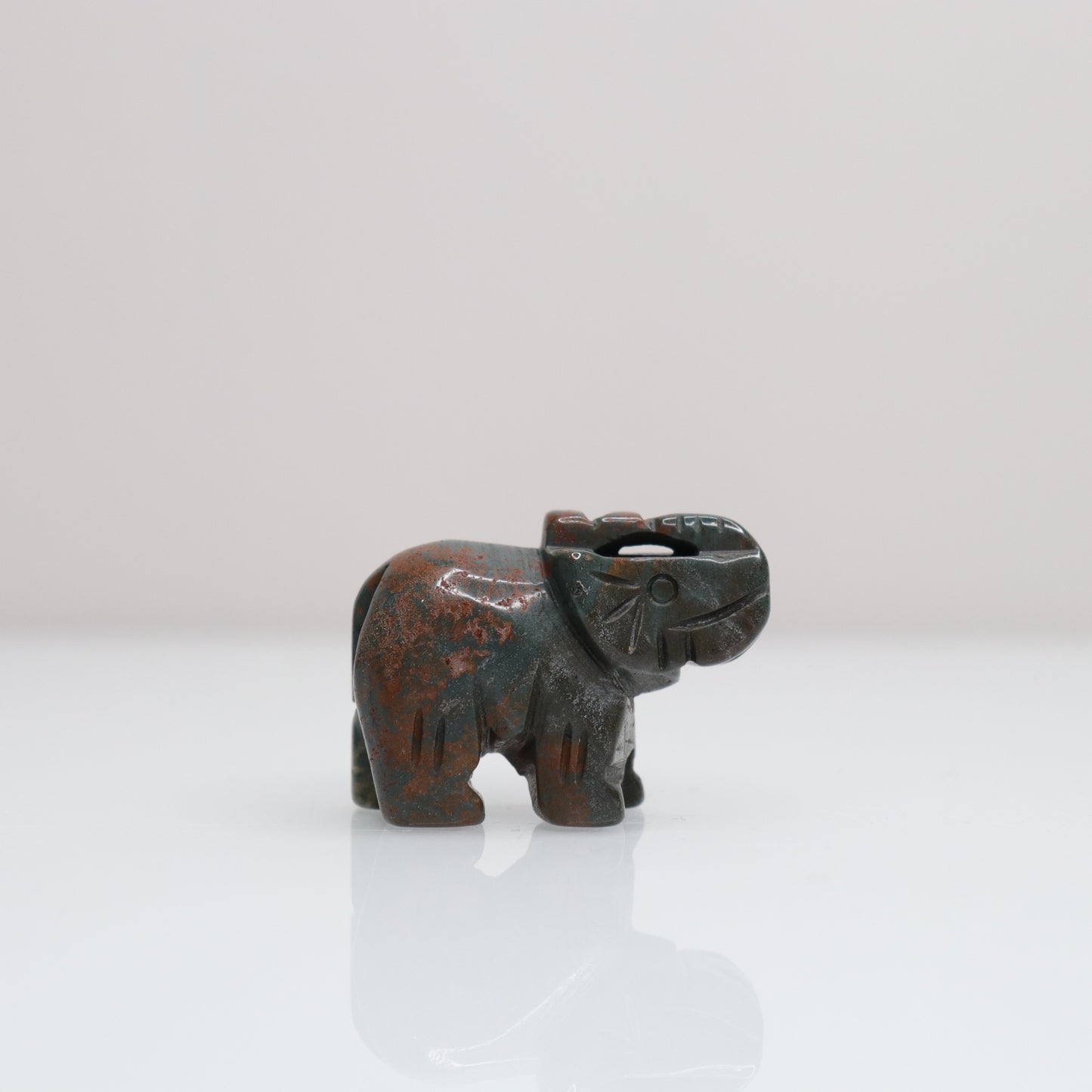 Polychrome Jasper Elephant | 3