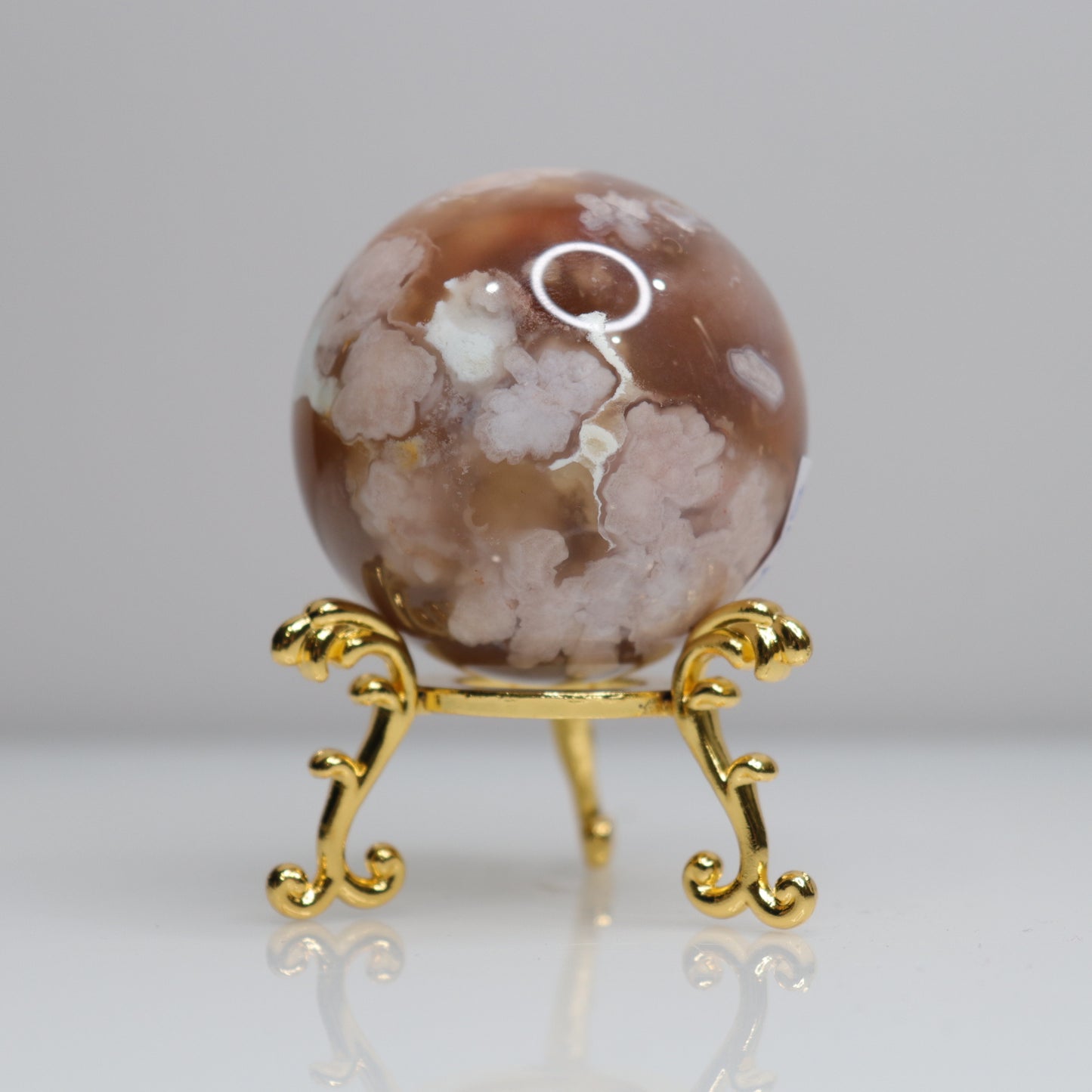 Flower Agate Sphere | 2
