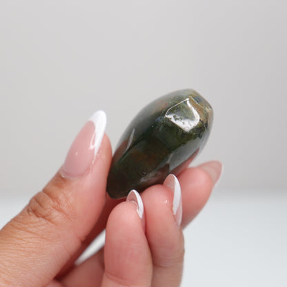 Moss Agate Heart | C
