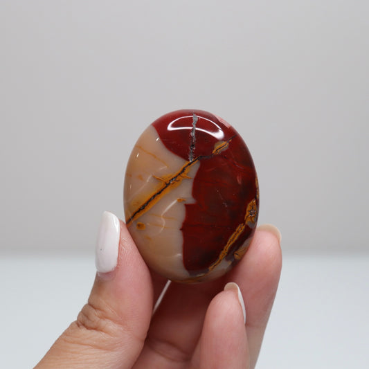 Mookaite Palm Stone | C