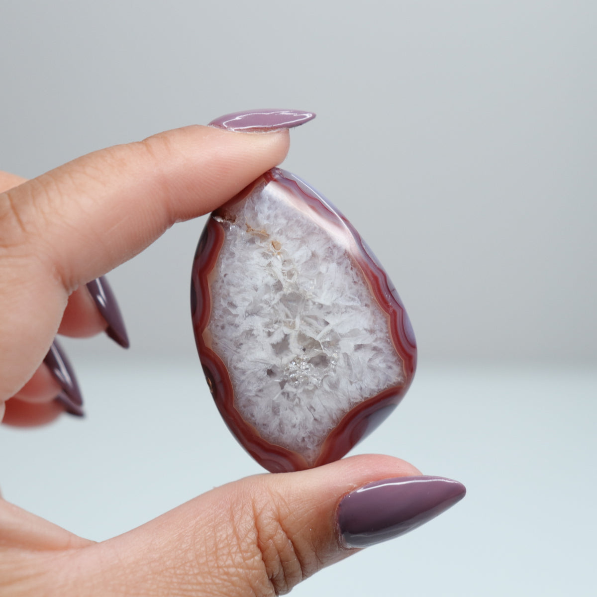 Malawi Agate Palm Stone 007*