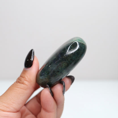 Moss Agate Palm Stone 30
