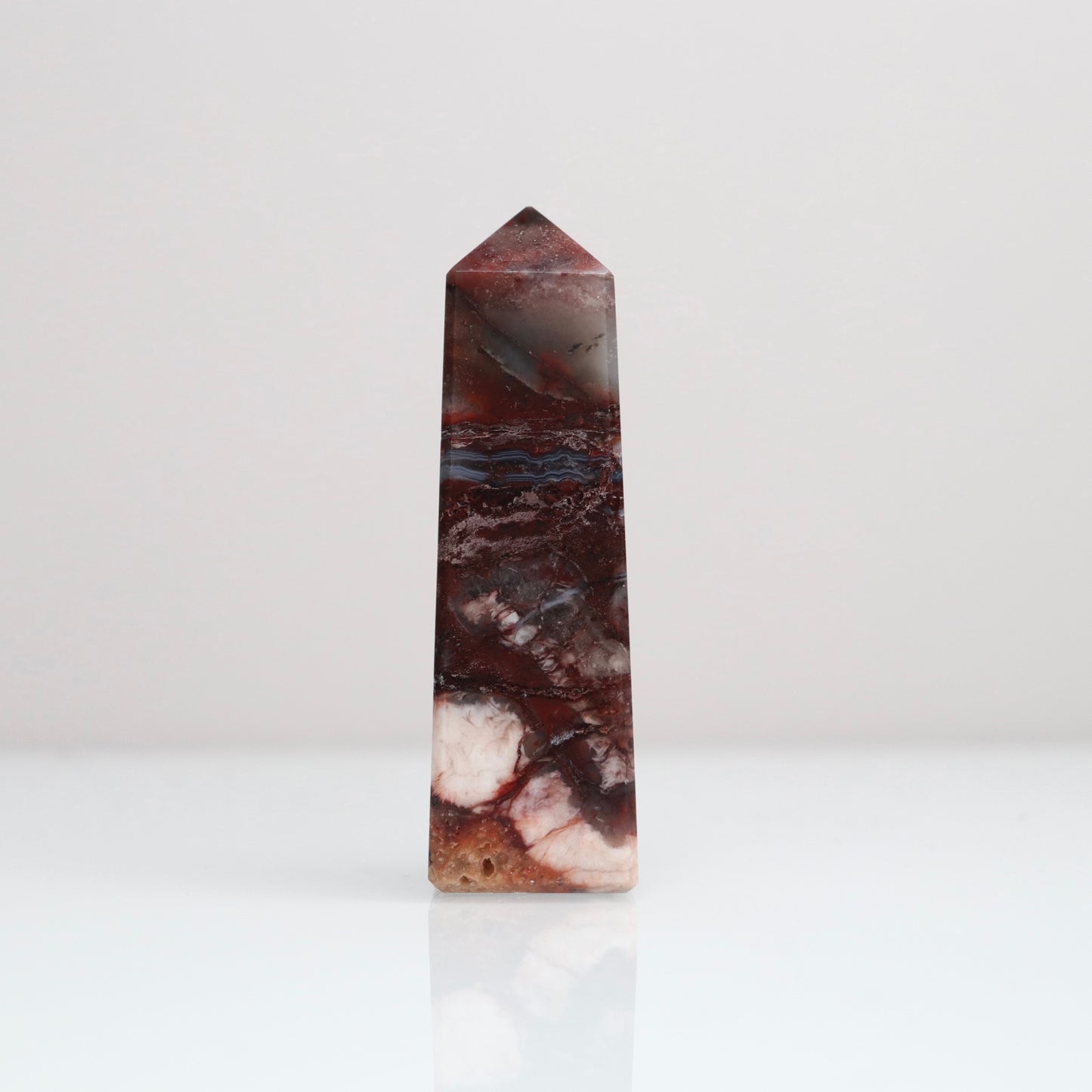 Mexican Lace Agate Tower 114