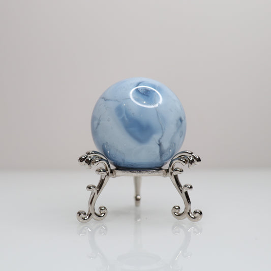 Blue Opal Sphere 1