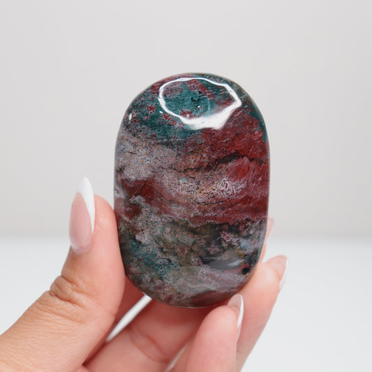 Ocean Jasper Palm Stone F