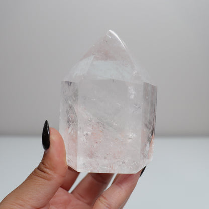 Clear Quartz Tower A