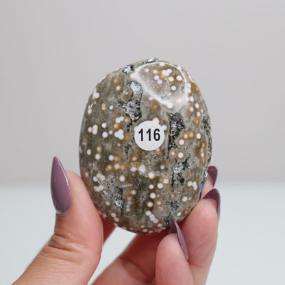 Ocean Jasper Palm Stone 116