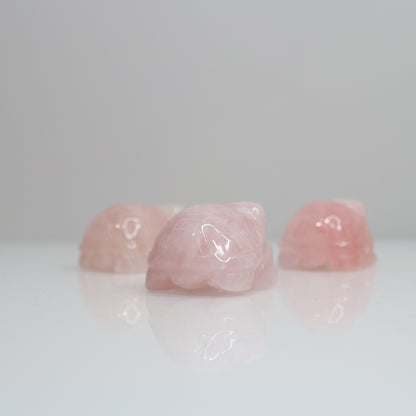 Rose Quartz Turtle | 2"