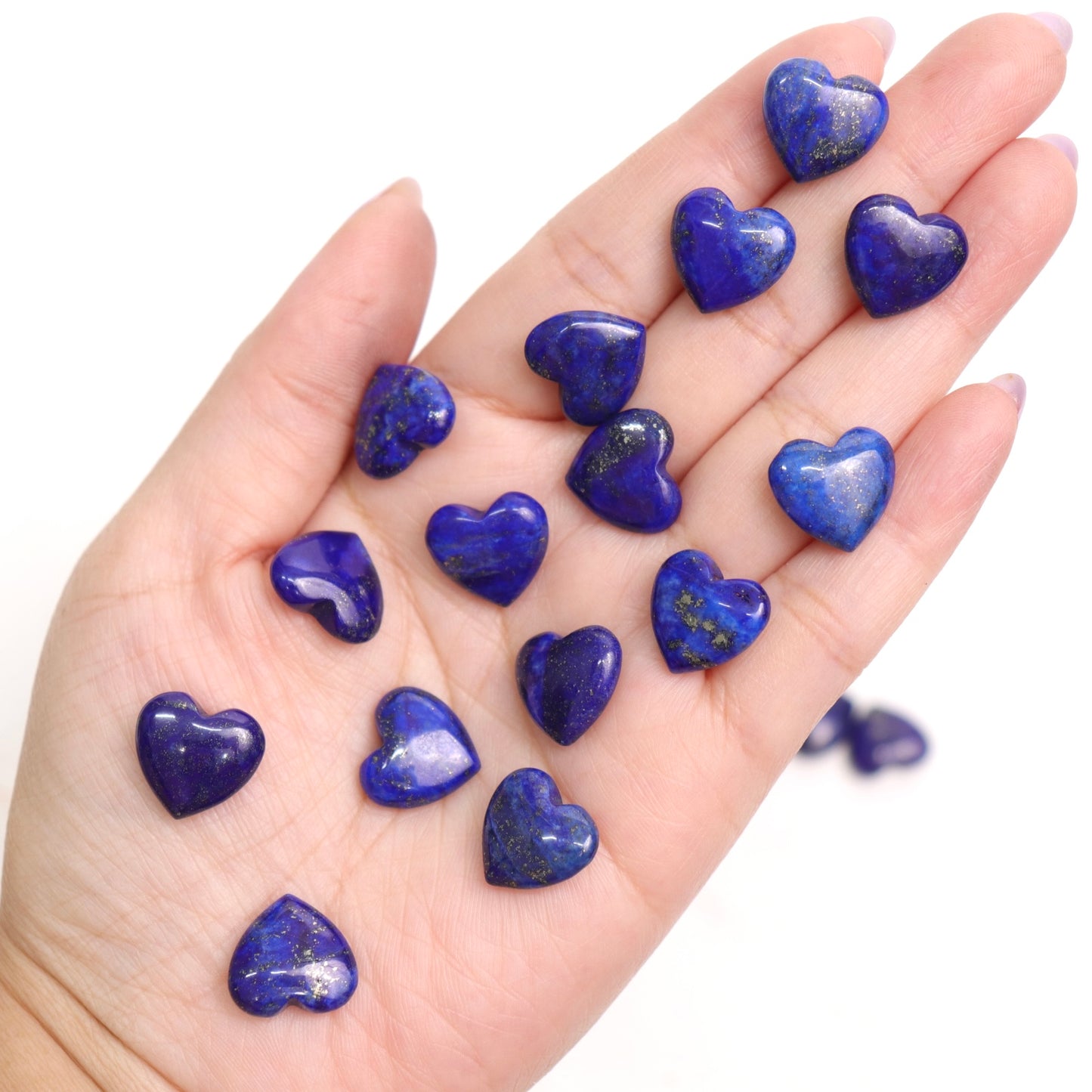 Mini Lapis Lazuli Hearts