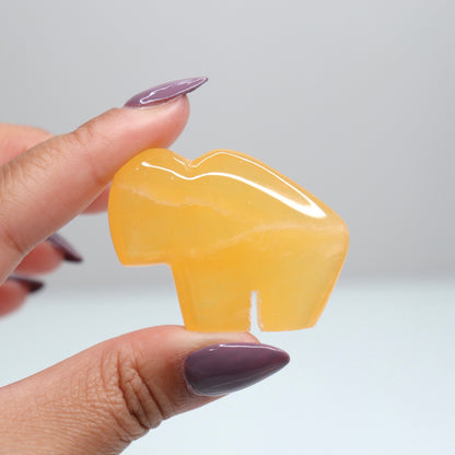 Orange Calcite Buffalo 19