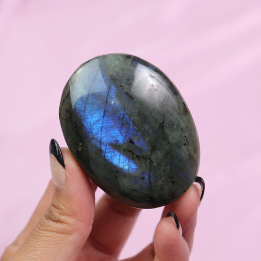 Labradorite Palm Stone | 8