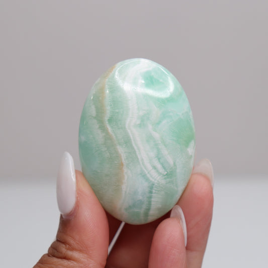 Caribbean Calcite Palm Stone | M