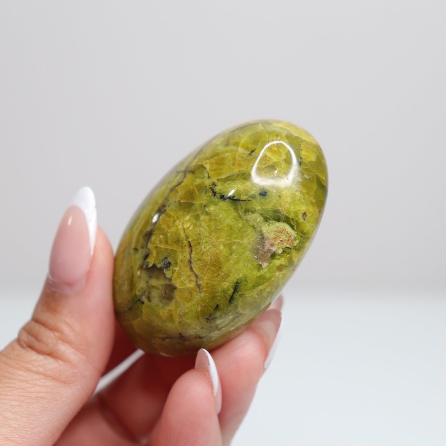 Green Opal Palm Stone 48