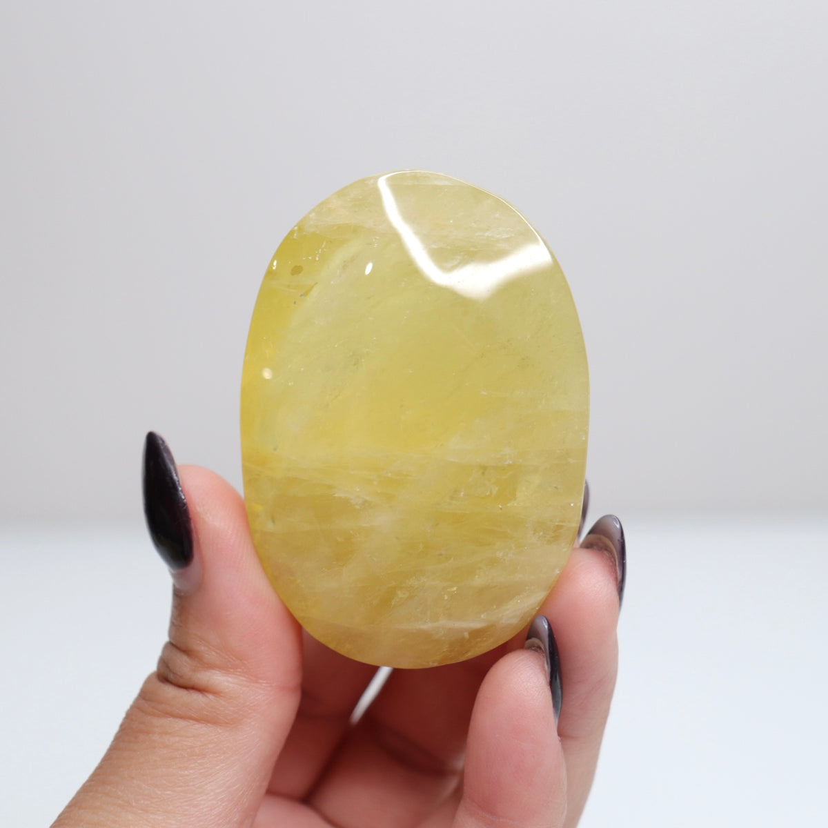 Citrine Palm Stone | 194 HTA