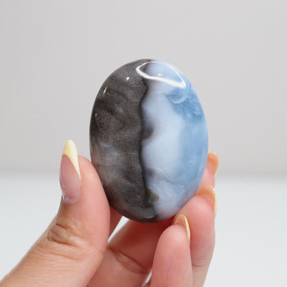 Blue Opal Palm Stone 7