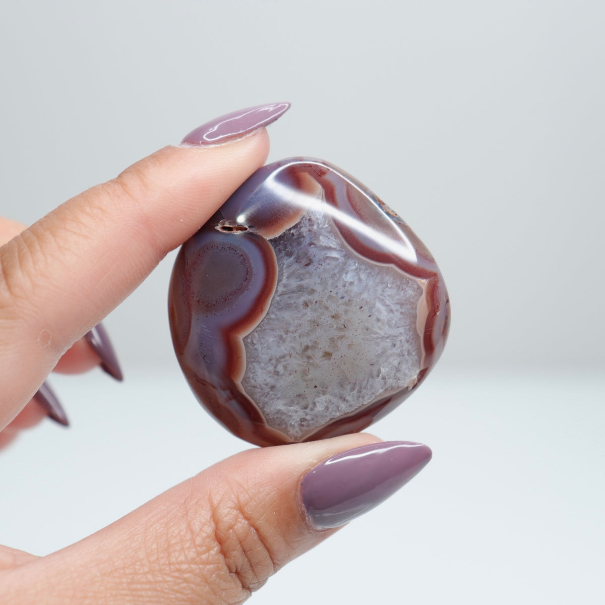 Malawi Agate Palm Stone 013