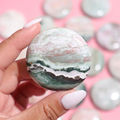 Unicorn Jasper Flat Stones