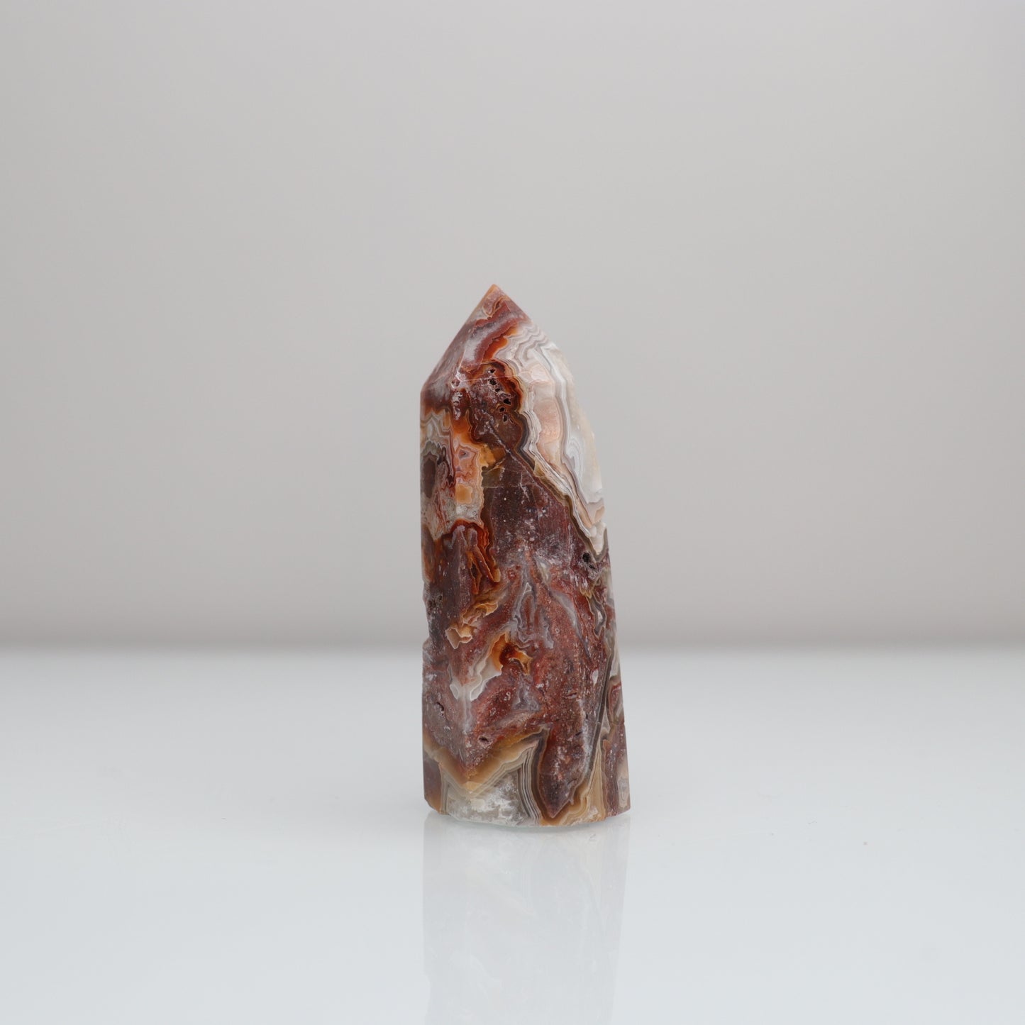 Crazy Lace Agate Tower 16