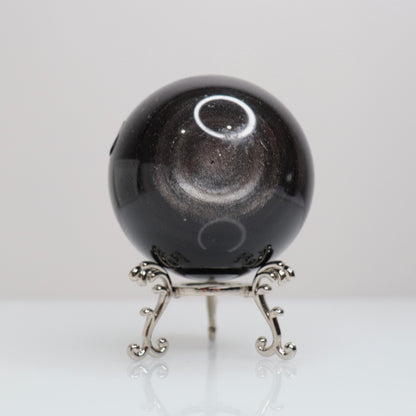 Silver Sheen Obsidian Sphere | C