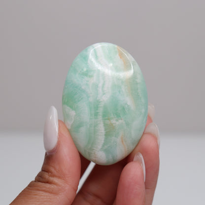Caribbean Calcite Palm Stone | M