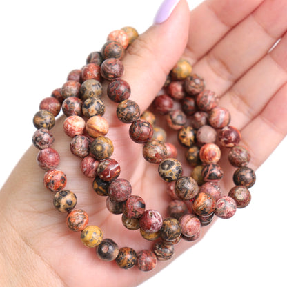 Leopard Skin Jasper | 8mm
