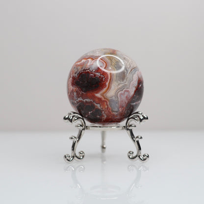 Mexican Lace Agate Sphere | 10