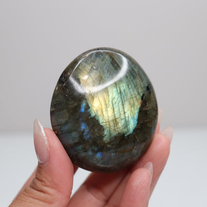 Labradorite Palm Stone 77