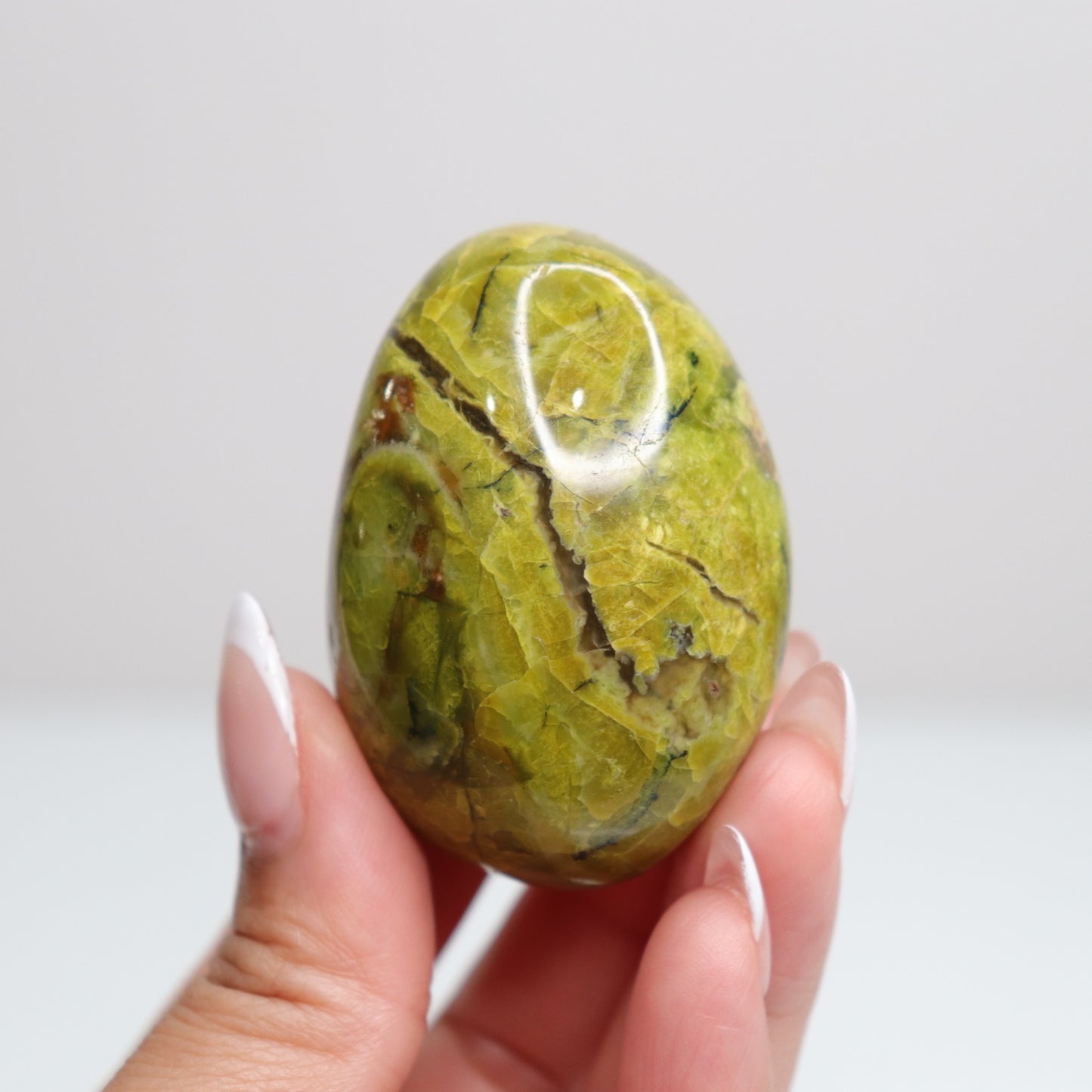 Green Opal Palm Stone 48