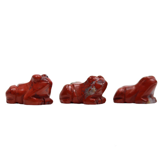Red Jasper Frogs | 1.5"