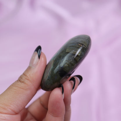 Labradorite Palm Stone | 14
