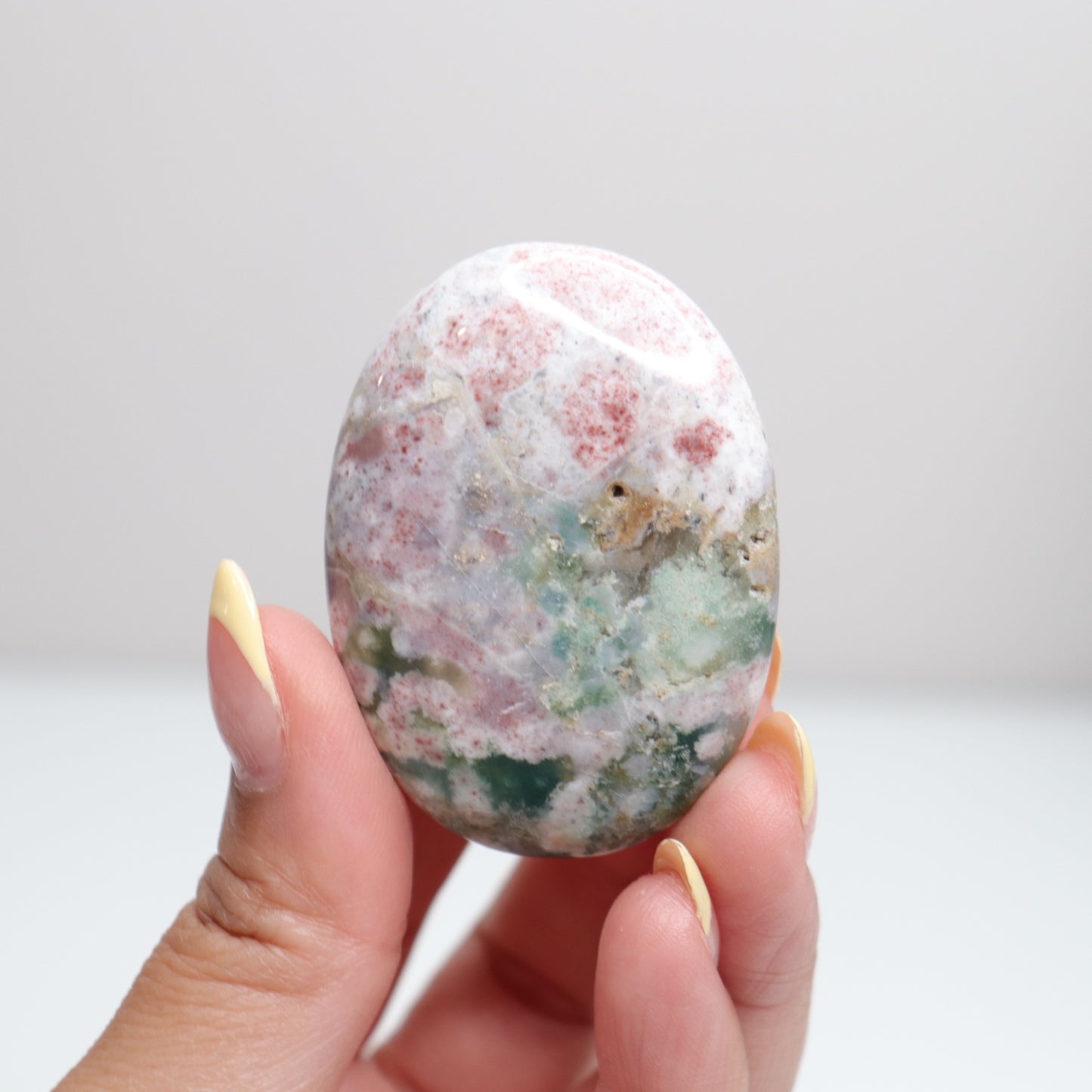 Unicorn Jasper Palm Stone 12