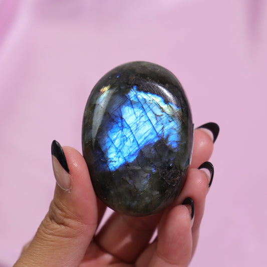 Labradorite Palm Stone | 5