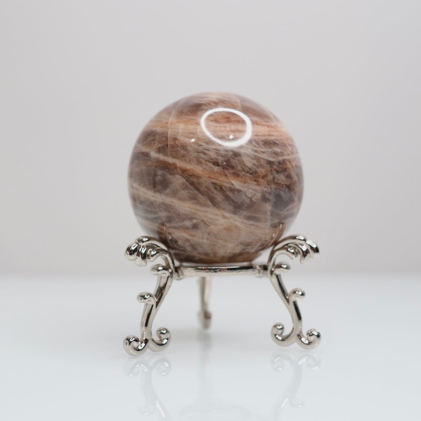 Peach Moonstone Sphere | 51