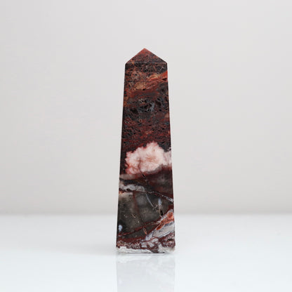 Mexican Lace Agate Tower 120